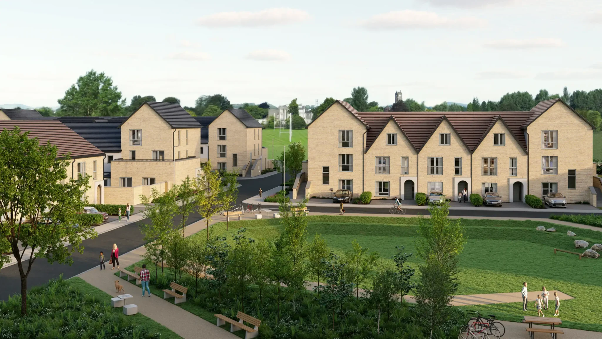 Tower Green by Ballymore - Exterior birds eye view