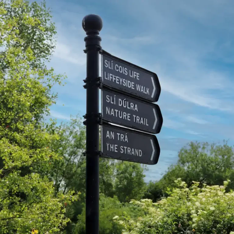 Tower Green by Ballymore - Walks and Trails signposts